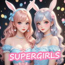 โลโก้ของ SuperGirls