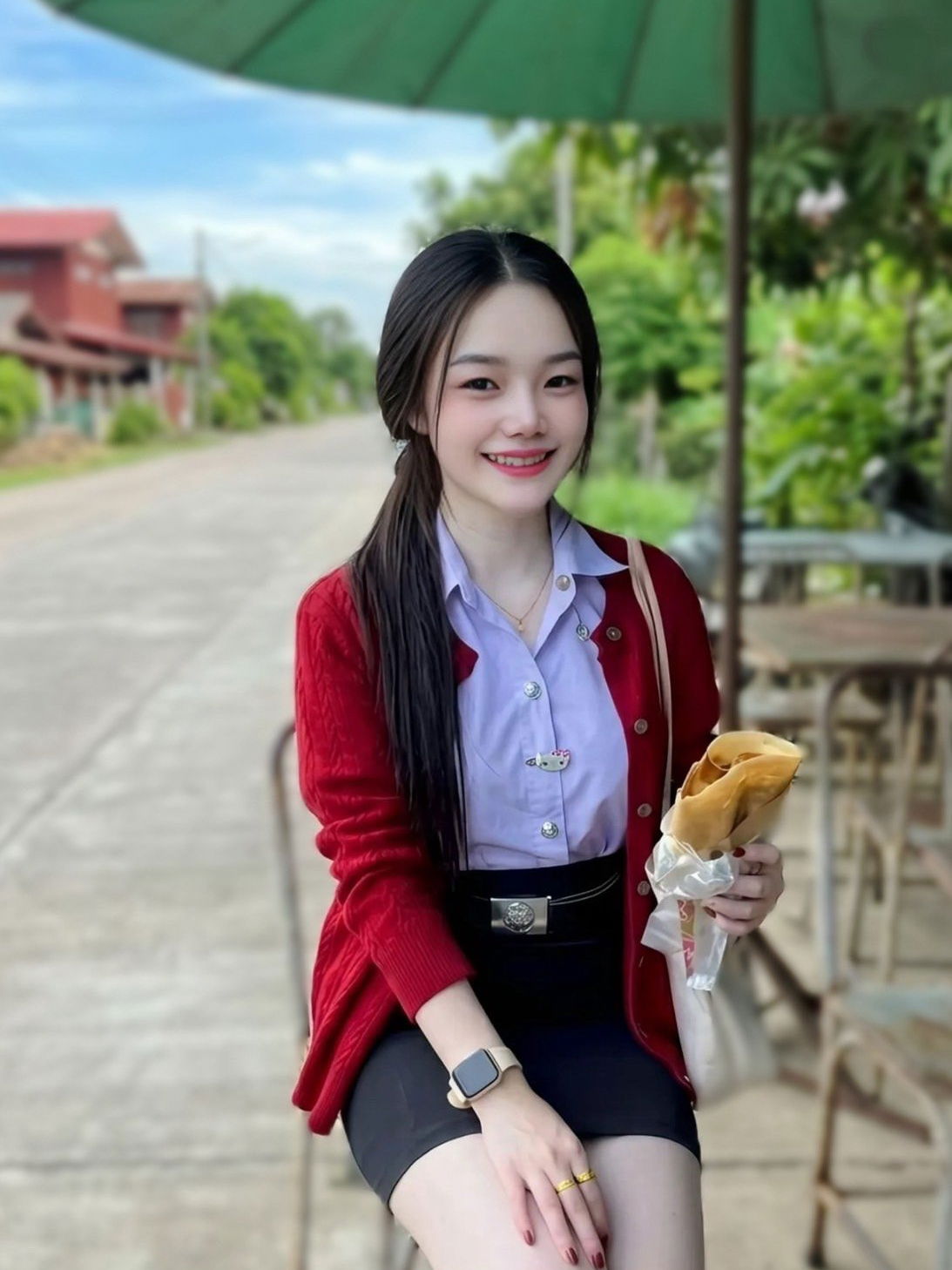 รูปที่ 1 จาก 4 ของ แพรฝ้าย จากเมืองนนทบุรี, นนทบุรี